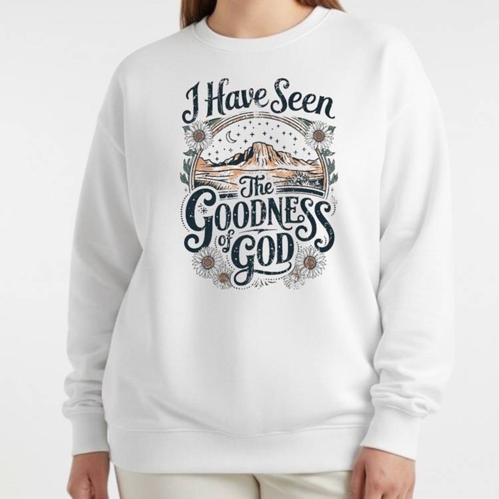 Inspirational White Women's Sweatshirt